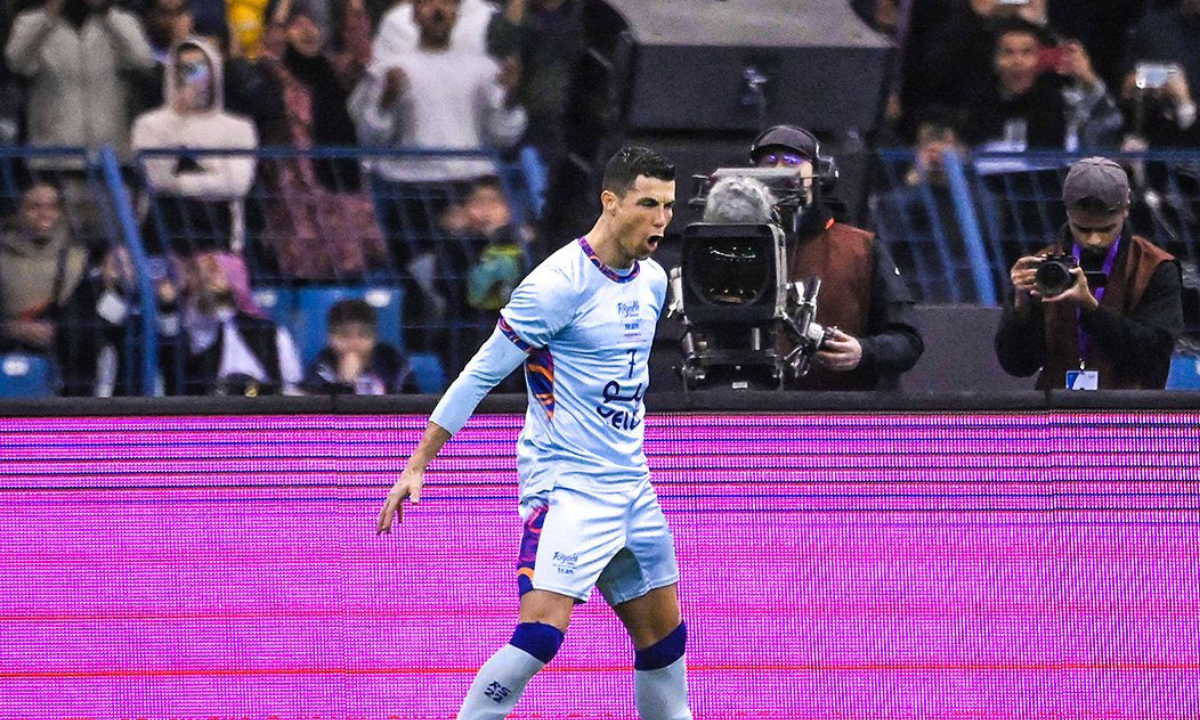 Ronaldo két gólt rámolt be a PSG-nek egy félidő alatt