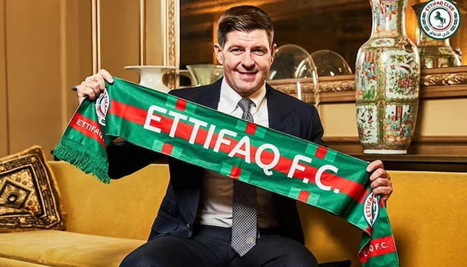 Steven Gerrard az Al-Ettifaq új menedzsere: Jordan Henderson és Pierre-Emerick Aubameyang a célkeresztben