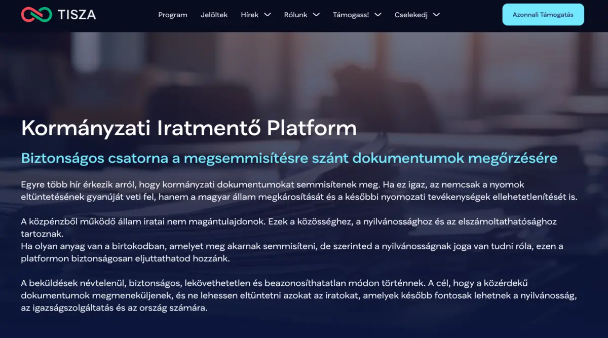 Hogyan jelentsük be a kormányzati dokumentumok megsemmisítését?